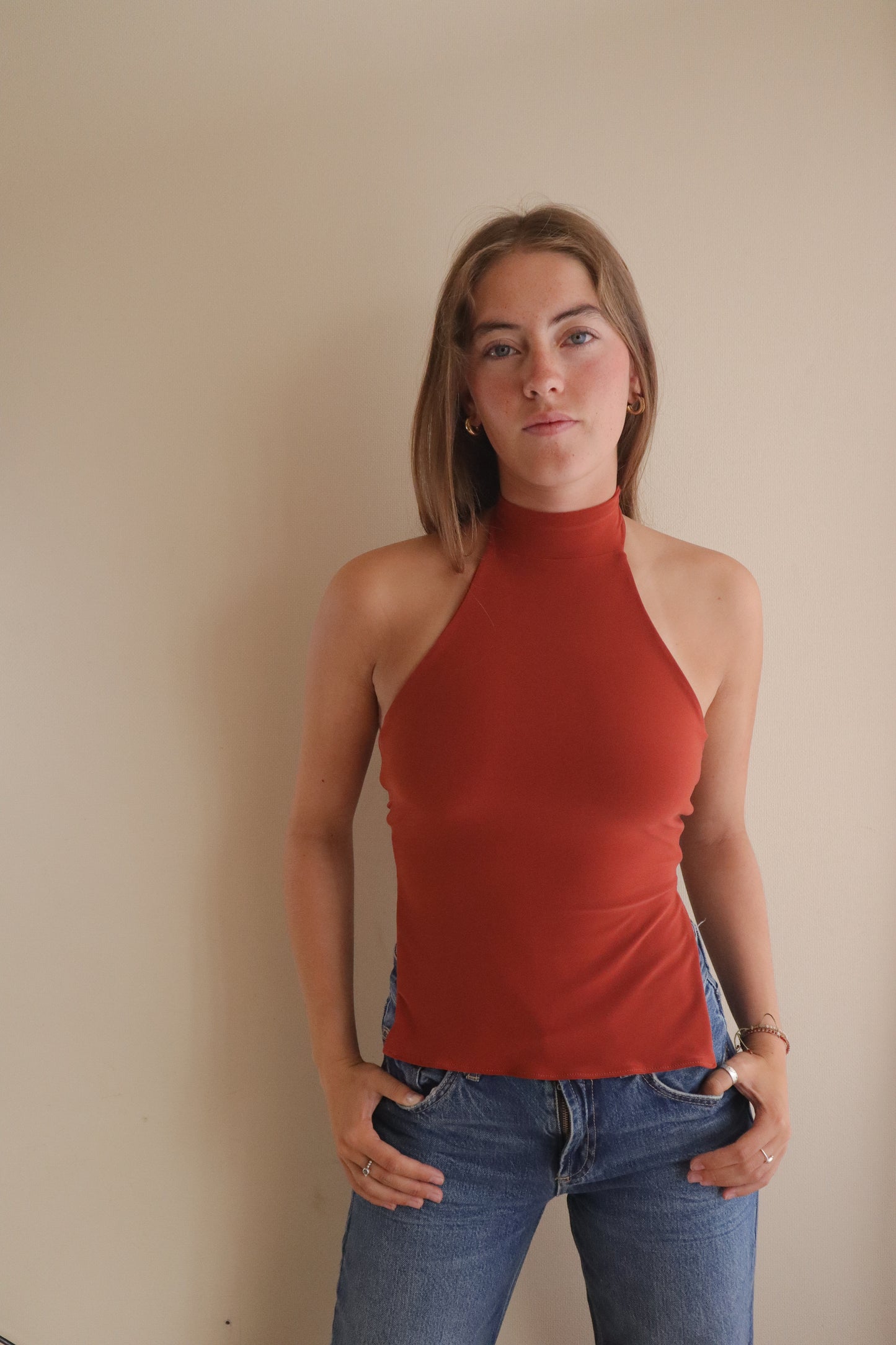 Top Frida Terracota