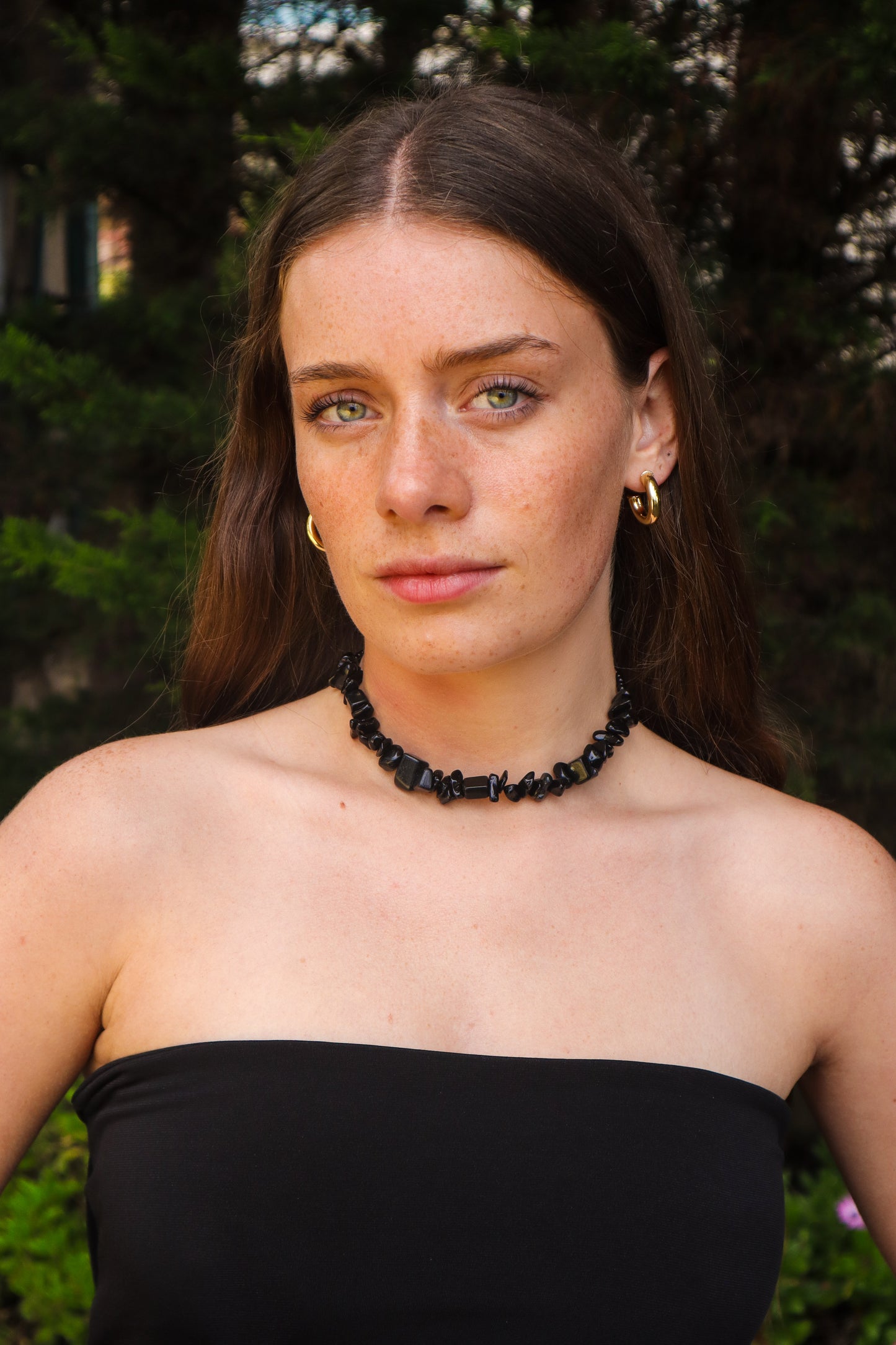 Collar Piedra | Obsidiana