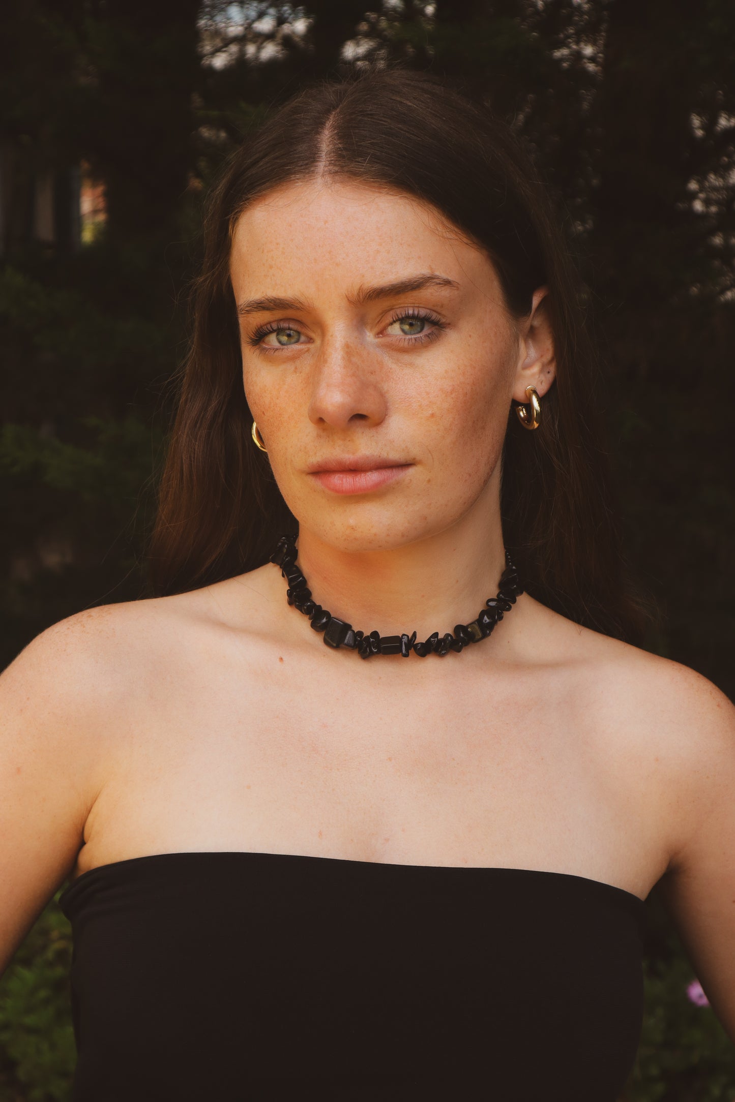 Collar Piedra | Obsidiana